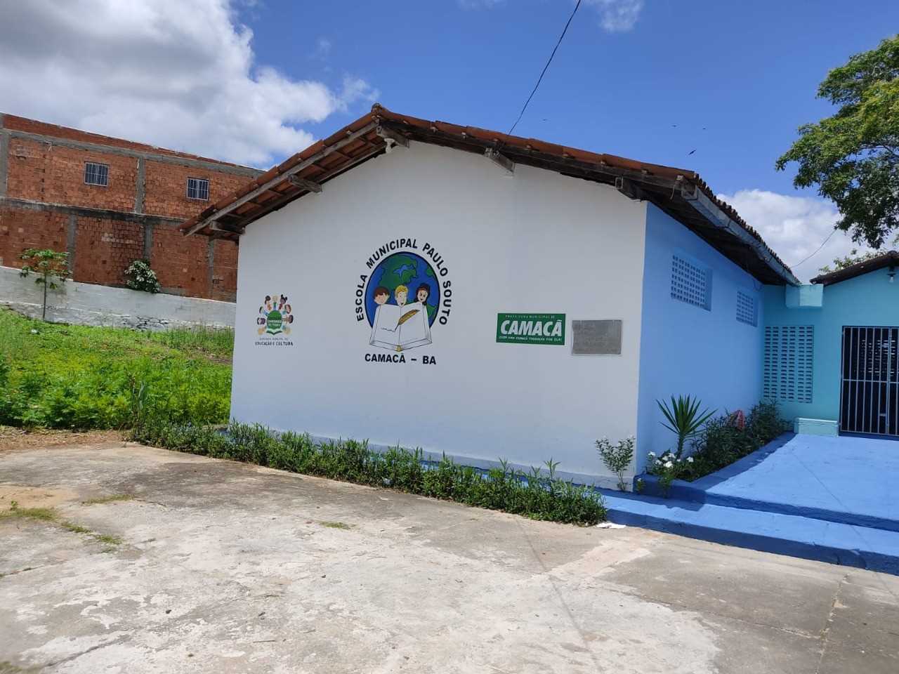 Camacã: Prefeitura realiza reforma na Escola Paulo Souto